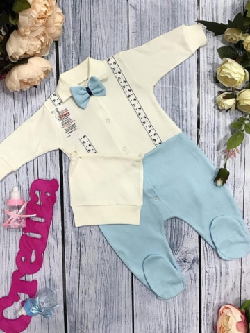 Купить оптом 127. Комбинезон с шапкой,100% хлопок интерлок в Подольске