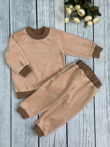 Купить оптом 343. Костюм ясельный, 80% хлопок, 20% ПЭ 80-86-92 в Подольске